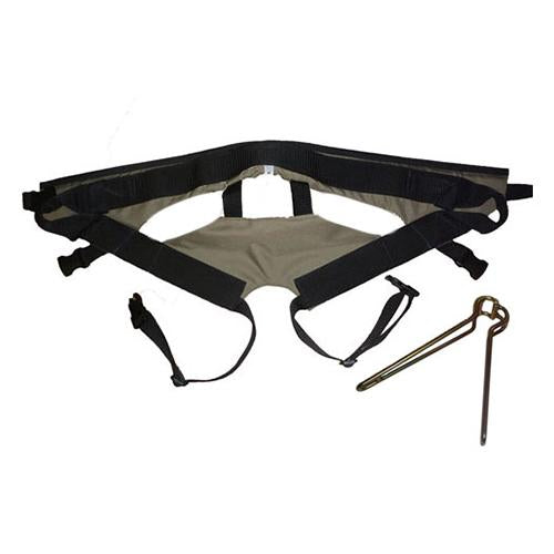 Rope Tow Harness & Heavy Duty Nutcracker Combo - Extra Large