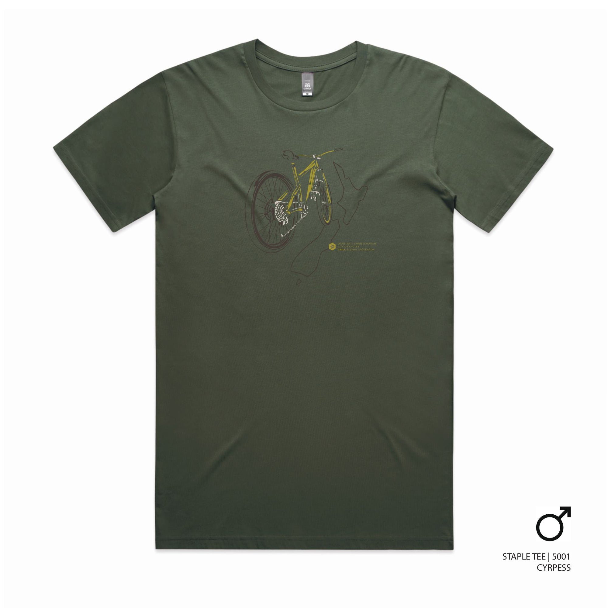 Chill Bike T-Shirt Men's - Cypress