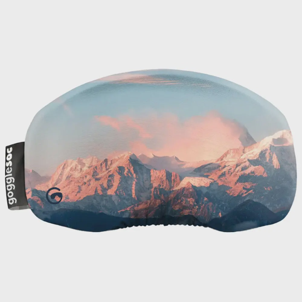 Gogglesoc Goggle Cover - Peach Mountain