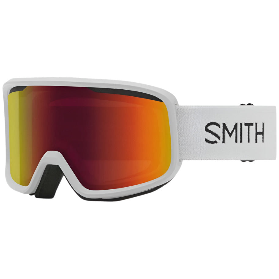 Smith Frontier - White Red Sol-X Mirror