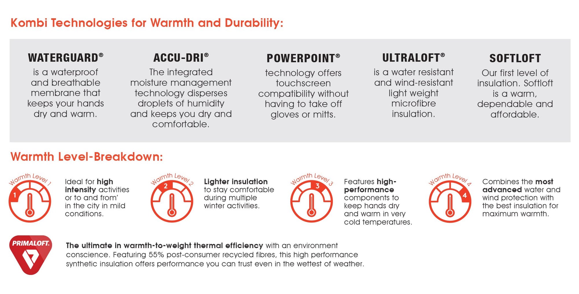 Kombi Gloves Original - Junior - Chillout