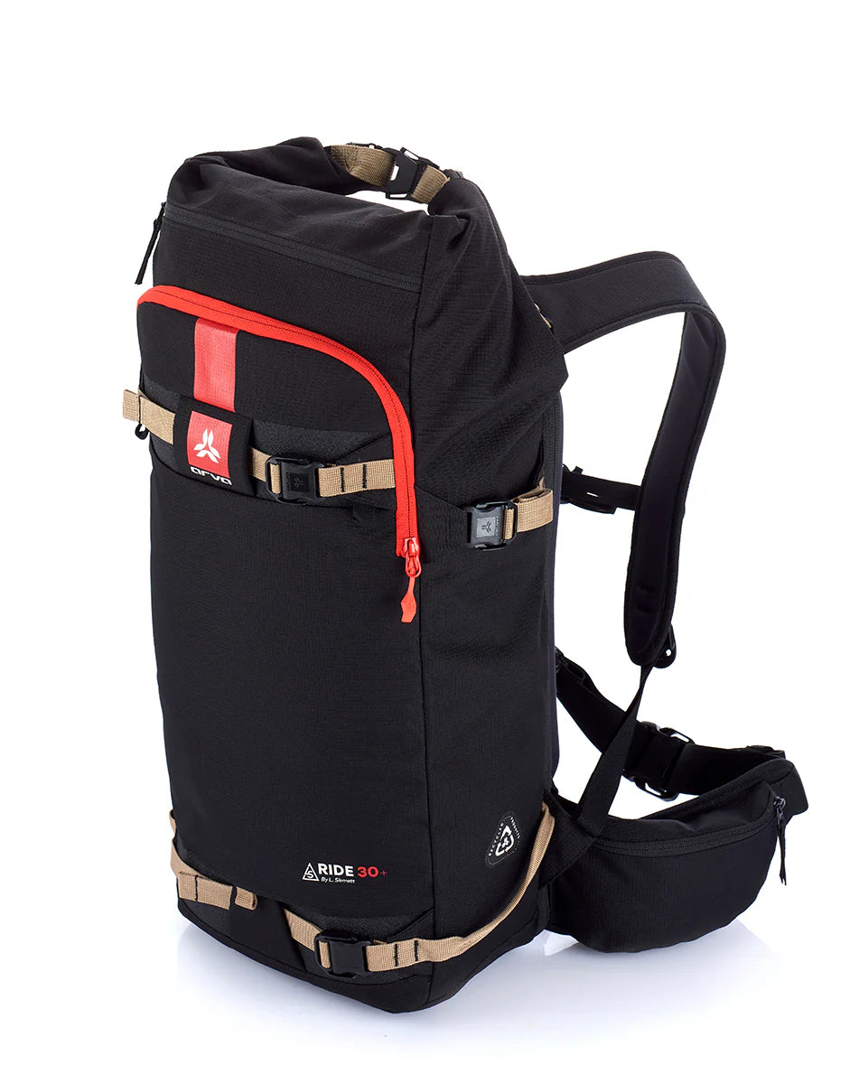 Arva Ride 30+ Backpack Black