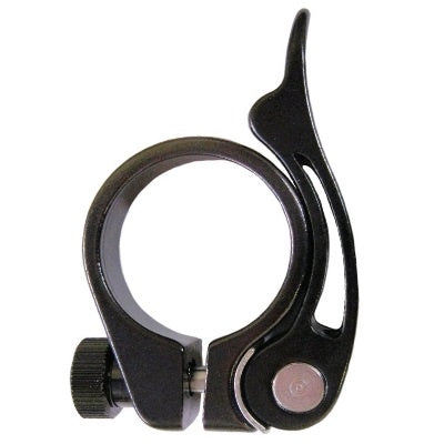 Alhonga Seatpost Clamp Quick Release Black