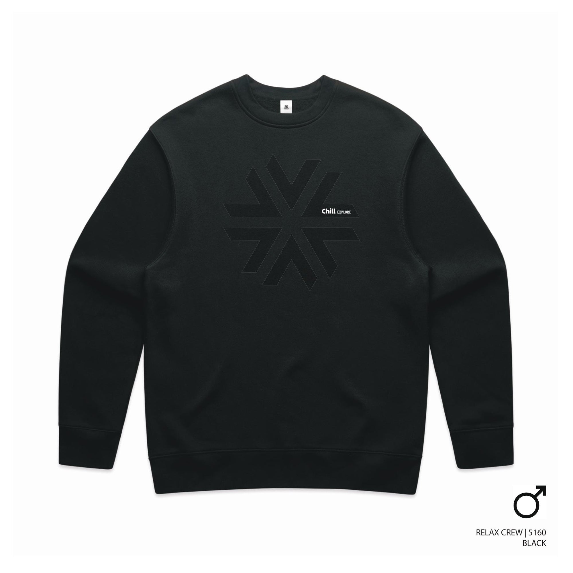 Chill Explore Sweatshirt Men's - Black