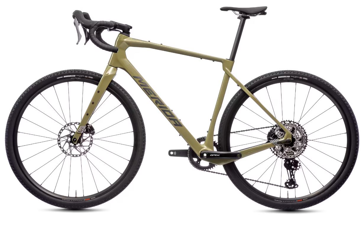 Merida Silex 7000 Gravel Bike - Low Key Green (Gunmetal Grey)