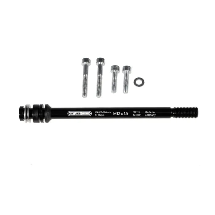 Ortlieb Universal Thru Axle For Pannier Rack Or Trailer