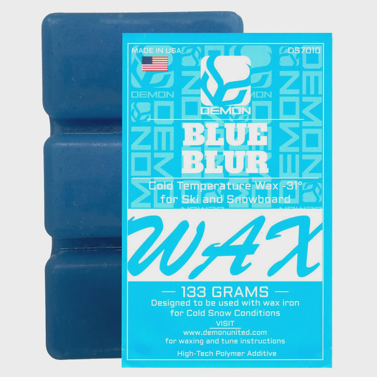 Demon Blue Blur Cold Wax (133gm)