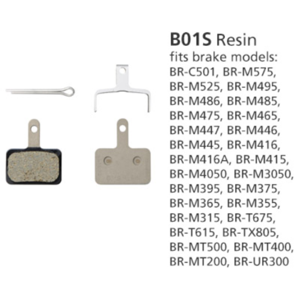 Shimano BR-M446 Disc Brake Pads B03S Resin 1 Pair