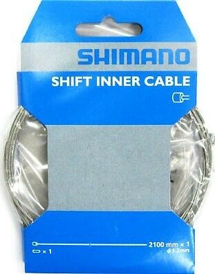 Shimano Gear Cable 1.2mm x 2100mm Stainless
